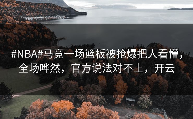 #NBA#马竞一场篮板被抢爆把人看懵，全场哗然，官方说法对不上，开云